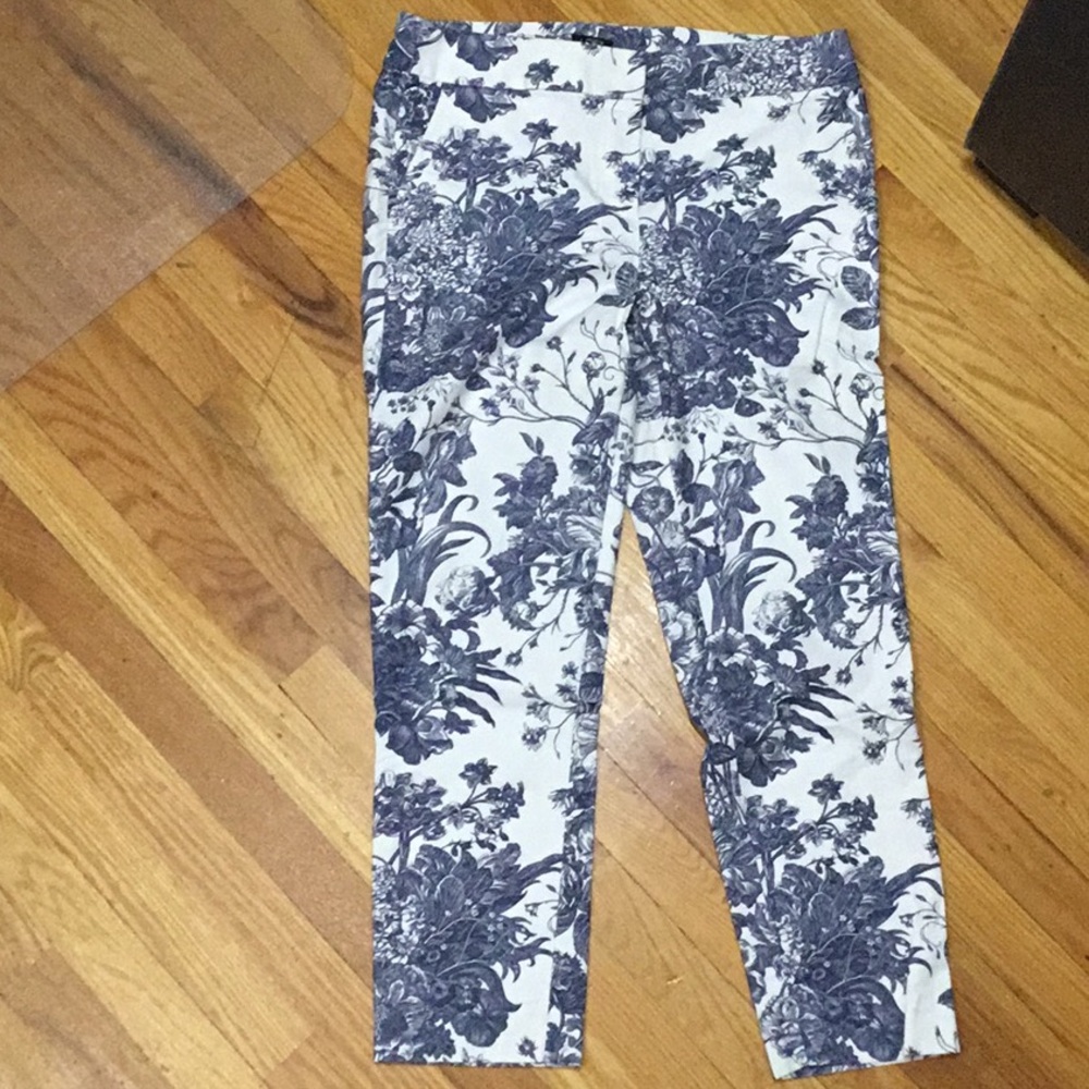 Loft EUC toile pants SZ 10
